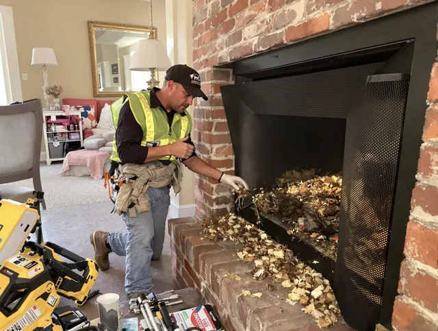 Safe screening installation by La Verne Chimney Sweep in La Verne, CA