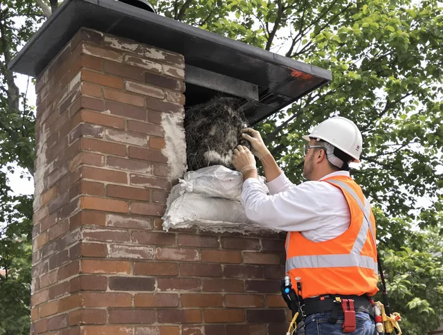 Humane removal of debris and animals by La Verne Chimney Sweep in La Verne, CA
