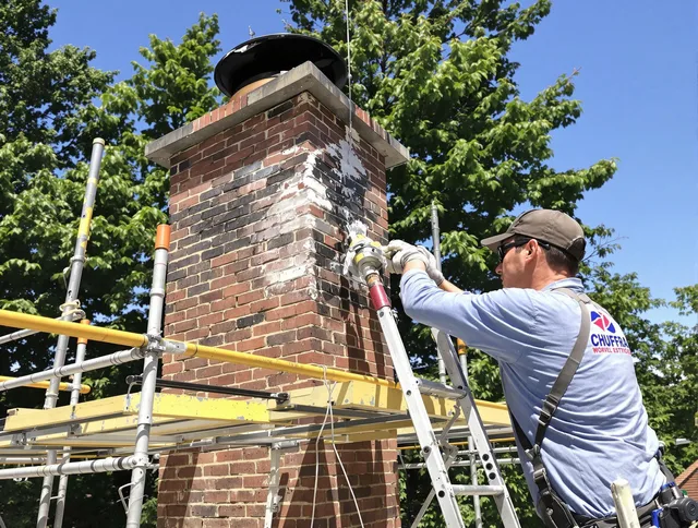 Structural chimney repair by La Verne Chimney Sweep in La Verne, CA