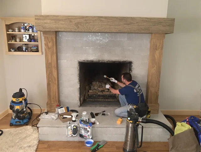 Detailed creosote removal process by La Verne Chimney Sweep in La Verne, CA